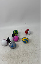 Load image into Gallery viewer, Lot Of 8 Piece Assorted Multicolor Collection Pokemon Toy Anime Ball