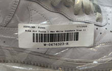 Load image into Gallery viewer, Nike Mens Air Force 1 07 White Leather Lace-Up Low Top Sneakers Shoes Size 11