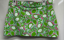 Load image into Gallery viewer, Lilly Pulitzer Womens Green Flat Front Pull-On Short Cover Up Swim Skirt Size S