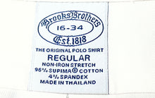 Load image into Gallery viewer, Brooks Brothers Mens White Pointed Collar Non-Iron Stretch Dress Shirt Sz 16-34