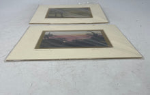 Load image into Gallery viewer, Jack Blackman The Artist Atlantis Sunset Anchorage & Sunrise Signed Prints 2 Pcs