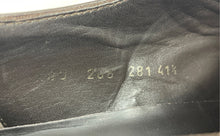 Load image into Gallery viewer, Authentic Giorgio Armani Mens Dark Brown Leather Derby Dress Shoes Size EU 41.5