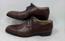 Load image into Gallery viewer, Joseph Abboud Mens Brown Leather Lace-Up Oxford Dress Shoes Size 10 1/2D