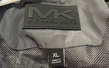 Load image into Gallery viewer, Michael Kors Mens Gray Long Sleeve Full-Zip Sportswear Windbreaker Jacket Sz XL