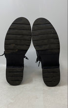 Load image into Gallery viewer, Madden Girl Womens Darria DARR01J1 Black Leather Lace-Up Combat Boots Size 8 M