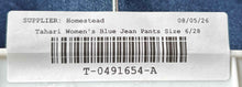 Load image into Gallery viewer, Tahari Womens Blue Denim Medium Wash Regular Fit Skinny Leg Jeans Size 6/28