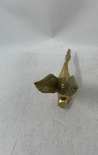 Load image into Gallery viewer, Vintage Gold-Tone Mid-Century Modern Swan Sculpture Figurine w/ Raised Wings