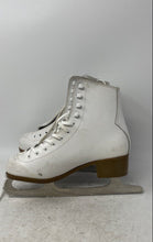 Load image into Gallery viewer, Glacier By Jackson Womens 410 White Leather Lace-Up Figure Ice Skates Size 6