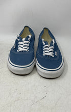 Load image into Gallery viewer, Vans Unisex Authentic 721356 Blue Low Top Lace-Up Sneaker Shoes Size M 8 W 9.5