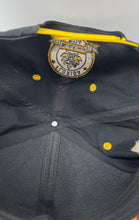 Load image into Gallery viewer, Mens Yellow And Black Snapback Hat From 2024 The Great Smoke Cigar Event