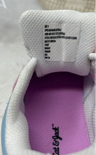 Load image into Gallery viewer, Cat & Jack Kids White Pink Round Toe Low Top Sneaker Shoes Size 11