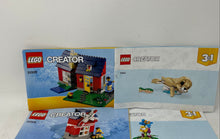 Load image into Gallery viewer, Lot Of 8 Pieces Lego Creator Mixed Building Toy Instruction Manual Books