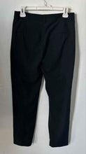 Load image into Gallery viewer, Zara Womens Black Flat Front Pockets Regular Fit Straight Leg Ankle Pants Size 4