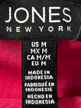 Load image into Gallery viewer, Jones New York Womens Pink 3/4 Sleeve Round Neck Pullover Blouse Top Size M