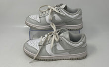 Load image into Gallery viewer, Nike Womens Dunk Low DD1503-103 White & Gray Lace-Up Sneakers Shoes Size 5