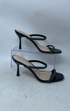 Load image into Gallery viewer, Bebe Womens Camilah Black Rhinestone Slip-On Open Toe Platform Heels Size 8.5
