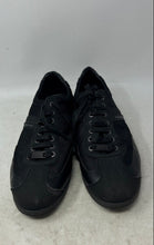 Load image into Gallery viewer, Hugo Boss Mens Lighter Black Low Top Lace-Up Sneaker Shoes Size EUR 46