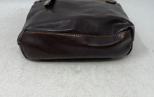 Load image into Gallery viewer, Unbranded Womens Brown Croc Embossed Leather Outer Pockets Crossbody Bag