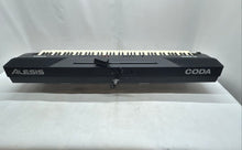 Load image into Gallery viewer, Alesis Coda Black White Full-Size Digital Piano Electronic Keyboard Not Tested