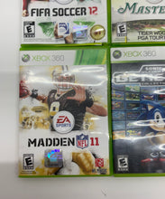 Load image into Gallery viewer, Xbox 360 Fifa Soccer 12 Sports Video Games Lot Of Assorted 6 Piece Not Tested