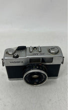 Load image into Gallery viewer, Vintage Yashica 35-ME Silver-Tone Black Compact Film Camera Untested