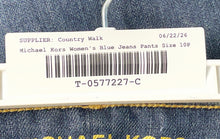 Load image into Gallery viewer, Michael Kors Womens Blue Denim Pockets Skinny Leg Jeans Size 10P