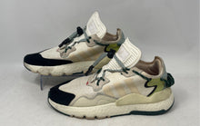 Load image into Gallery viewer, Adidas Mens Nite Jogger S29038 White Low Top Drawstring Sneaker Shoes Size 7.5