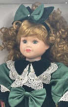 Load image into Gallery viewer, Victorian Collection Melissa Jane Alice Porcelain Doll With Dress Outfit