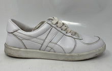 Load image into Gallery viewer, Authentic Tory Burch Womens Hank Court White Leather Sneakers Shoes Size 7 M
