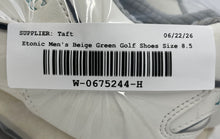 Load image into Gallery viewer, Etonic Mens ST Plus 7211 White Leather Lace-Up Golf Sneaker Shoes Size 8.5