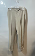 Load image into Gallery viewer, Christian Siriano Womens Beige Pockets Pull On Stretch Pintuck Ankle Pants Sz S