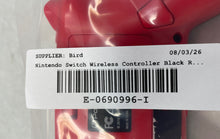 Load image into Gallery viewer, PowerA Nintendo Switch Black Red Wireless Video Game Controller Untested
