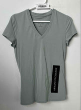 Load image into Gallery viewer, Armani Exchange Womens Green Short Sleeve Pullover T-Shirt Size Small
