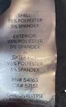 Load image into Gallery viewer, Calvin Klein Womens Black White Long Sleeve Pullover Blouse Top Size XL