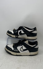 Load image into Gallery viewer, Nike Womens Dunk Low SE Champ DR9511-100 Black White Sneaker Shoes Size 8