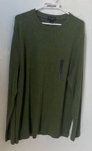 Load image into Gallery viewer, Banana Republic Mens Green Long Sleeve Crew Neck Pullover Sweater Size Large