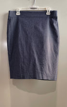 Load image into Gallery viewer, Van Heusen Womens Blue Printed Stretch Extensible Straight & Pencil Skirt Sz 10