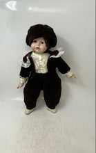 Load image into Gallery viewer, Vintage Classic Outfit Open Eyes Collectible Porcelain Fashion Doll