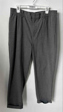 Load image into Gallery viewer, Banana Republic Mens Gray Heather Flat Front Tapered Fit Dress Pants Size 36x30