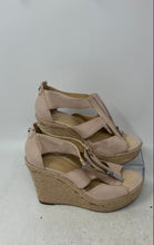 Load image into Gallery viewer, Michael Kors Womens Damita Beige Wedge Heel Espadrille Sandals Size 5 M