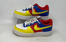 Load image into Gallery viewer, Nike Womens Air Force 1 Low Multicolor Leather Lace-Up Sneaker Shoes Size 5.5