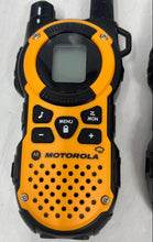 Load image into Gallery viewer, Set Of 2 Pcs Motorola Talkabout MT350R Yellow Black Two-Way Radios With Case