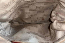 Load image into Gallery viewer, Michael Kors Womens Brown Leather Animal Print Adjustable Strap Crossbody Bag