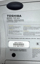 Load image into Gallery viewer, Toshiba TDP-S2V Gray SVGA Portable 1300 Lumens DLP Projector Not Tested