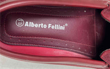 Load image into Gallery viewer, Alberto Fellini Mens Red Moc Toe Slip-On Driving Loafer Shoes Size 10.5