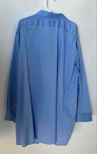 Load image into Gallery viewer, Van Heusen Flex Mens Blue Dynamic Cooling Big Fit Dress Shirt Size 22 34/35