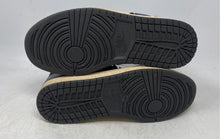 Load image into Gallery viewer, Nike Mens Air Jordan 1 Mid 554724-041 Black Leather Lace-Up Sneaker Shoes Size 9