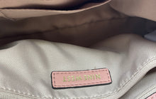Load image into Gallery viewer, Nine West Womens Kyelle Pink Embossed Logo Chain Strap Flap Crossbody Bag