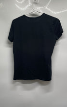 Load image into Gallery viewer, Lauren Ralph Lauren Womens Black Crew Neck Short Sleeve Pullover T-Shirt Size S