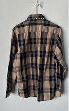 Load image into Gallery viewer, Dolce Guava Milano Mens Multicolor Plaid Leopard Print Button-Up Shirt Size M